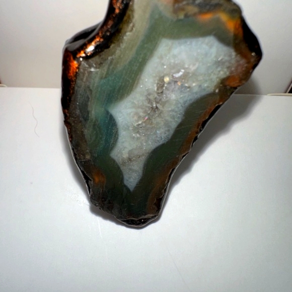 Natural Agate Stone Ring - Picture 5 of 5